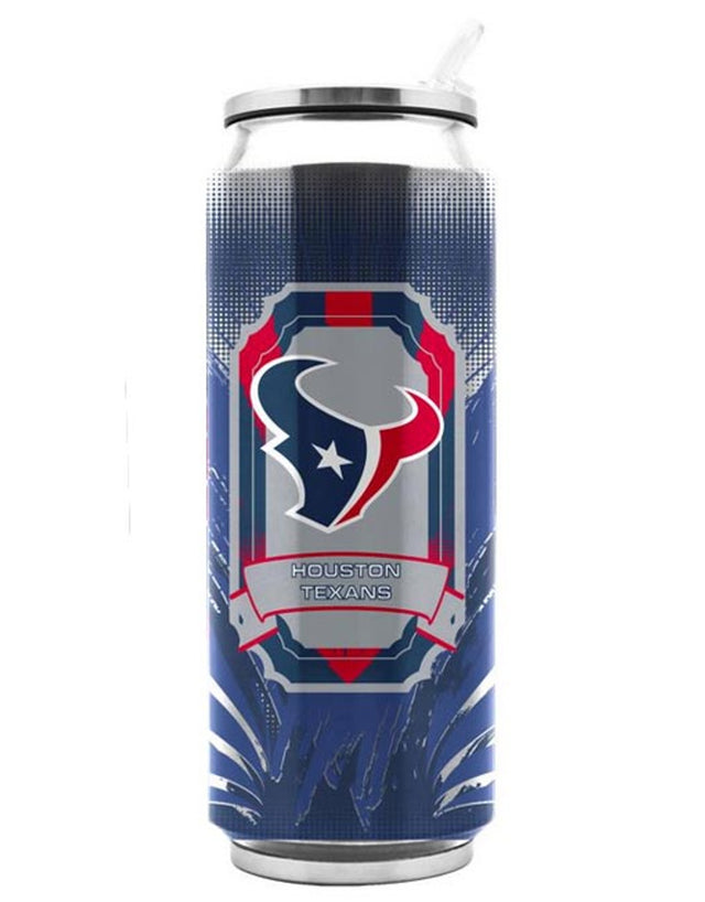 Lata térmica de acero inoxidable de los Houston Texans, 16,9 onzas