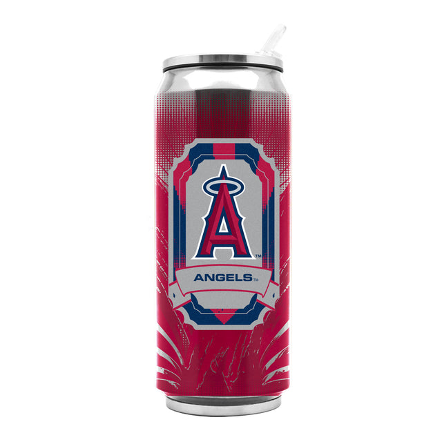 Lata térmica de acero inoxidable de Los Angeles Angels de 16,9 oz