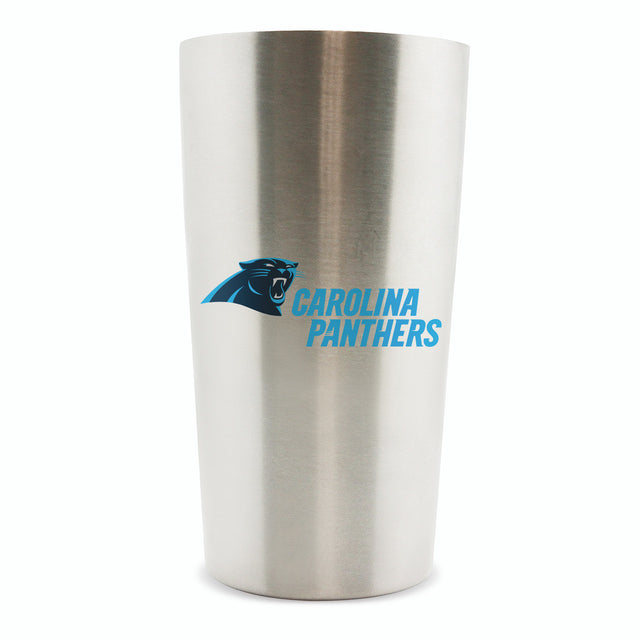 Taza térmica de acero inoxidable de doble pared de Carolina Panthers de 14 oz