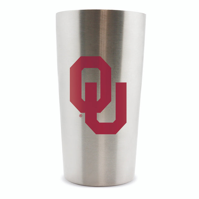 Taza térmica de acero inoxidable de doble pared de Oklahoma Sooners de 14 oz