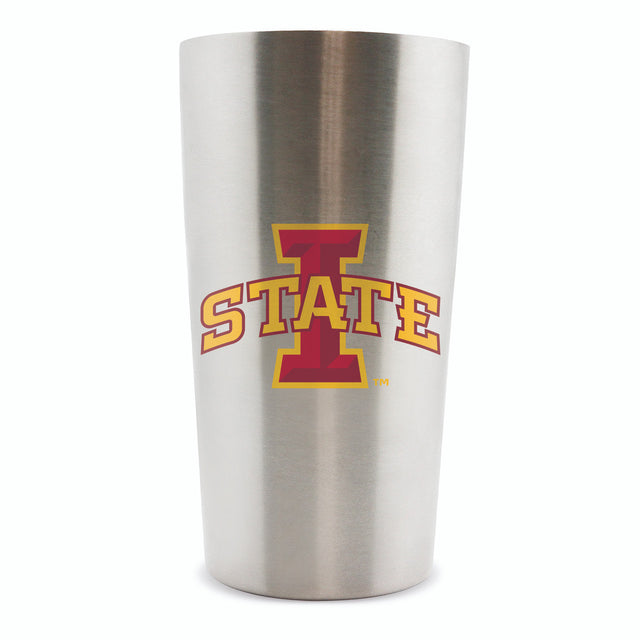 Vaso térmico de acero inoxidable de doble pared de 14 oz con aislamiento al vacío de Iowa State Cyclones