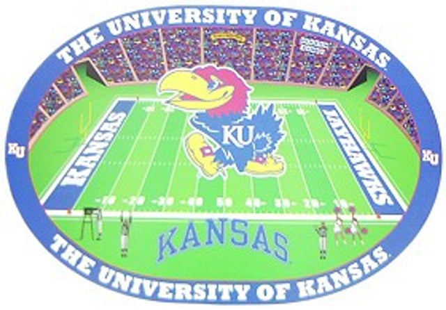 Juego de 4 manteles individuales de los Kansas Jayhawks CO