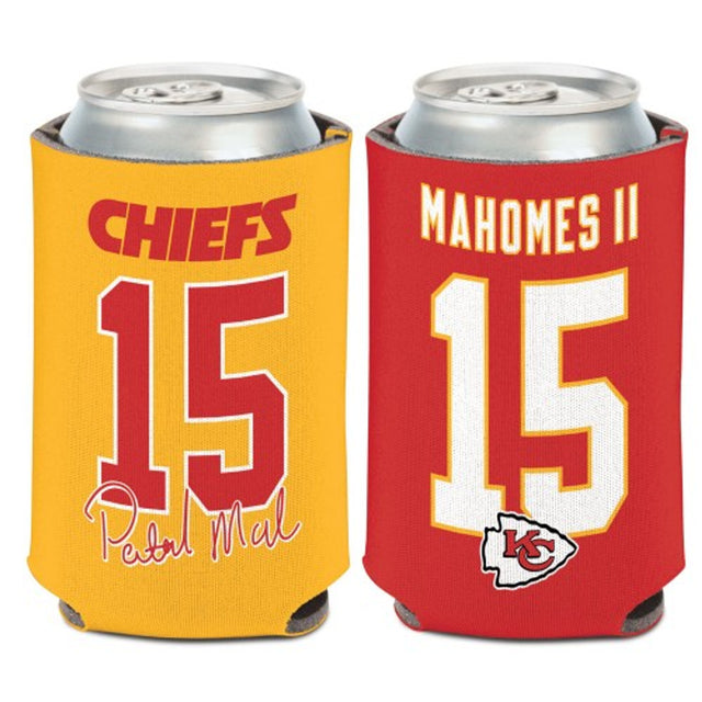 Diseño de número de Patrick Mahomes para enfriador de latas de los Kansas City Chiefs