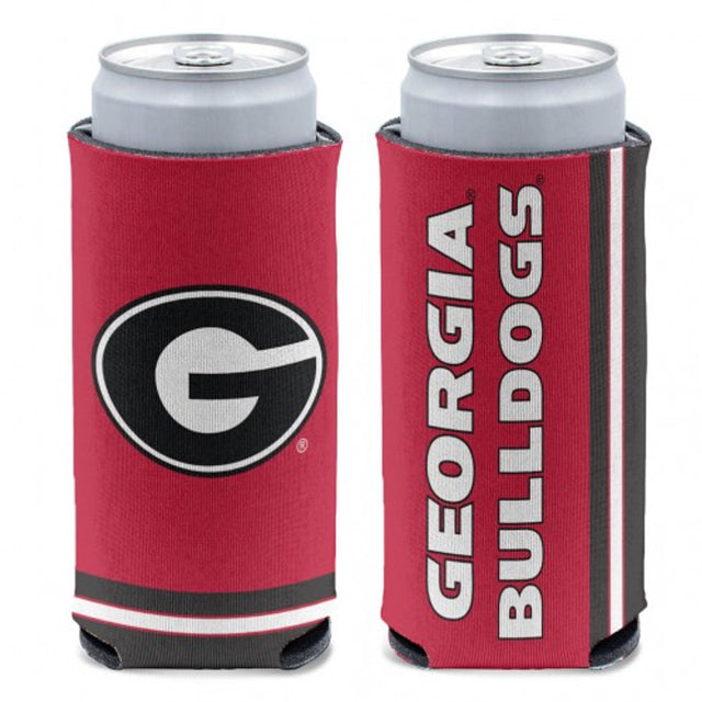 Enfriador de latas de Georgia Bulldogs con diseño de lata delgada