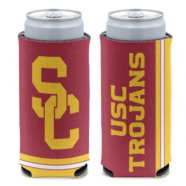 Enfriador de latas USC Trojans con diseño de lata delgada