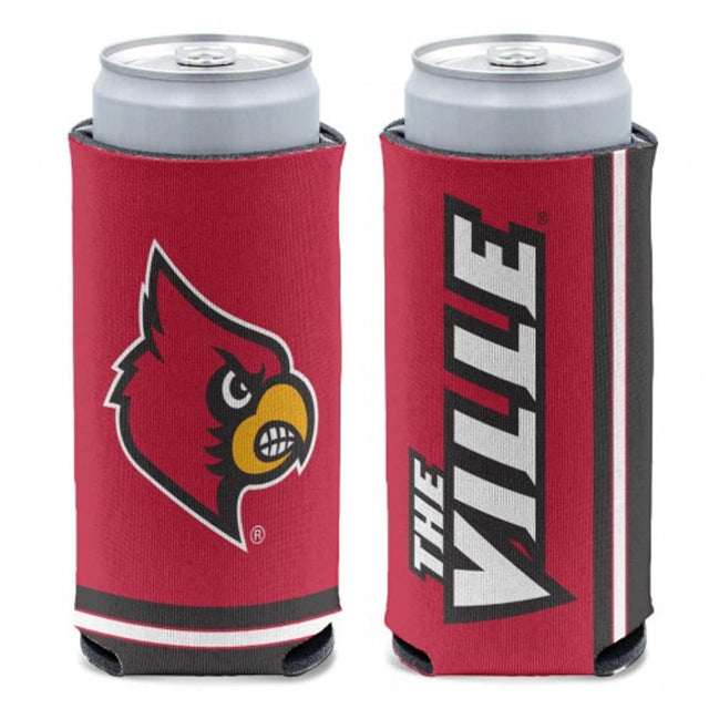 Louisville Cardinals Can Cooler Slim Can Design