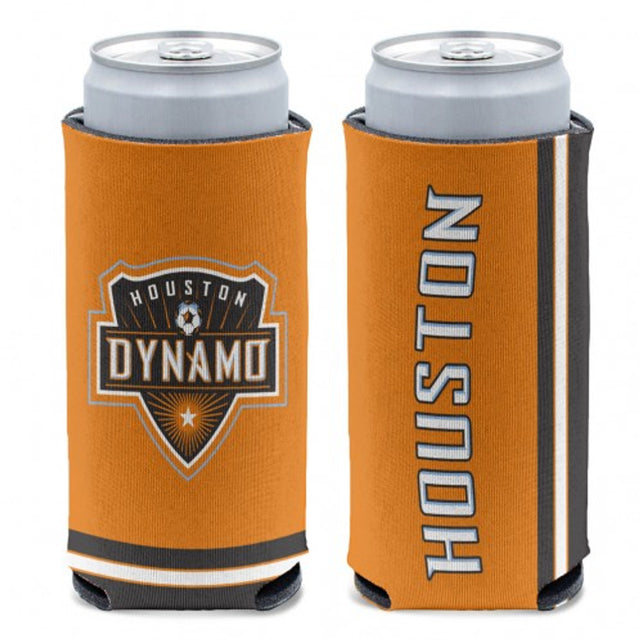 Enfriador de latas Houston Dynamo con diseño de lata delgada