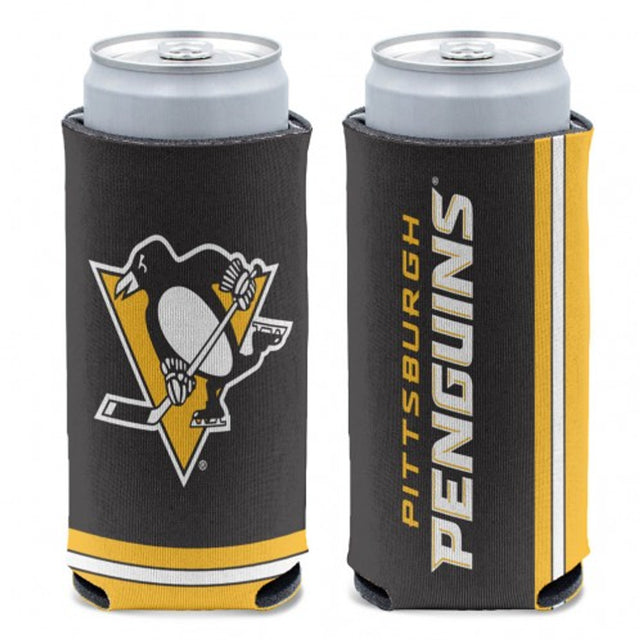 Enfriador de latas de los Pittsburgh Penguins con diseño de lata delgada