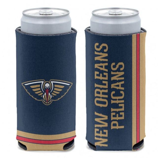 Enfriador de latas de los New Orleans Pelicans con diseño de lata delgada