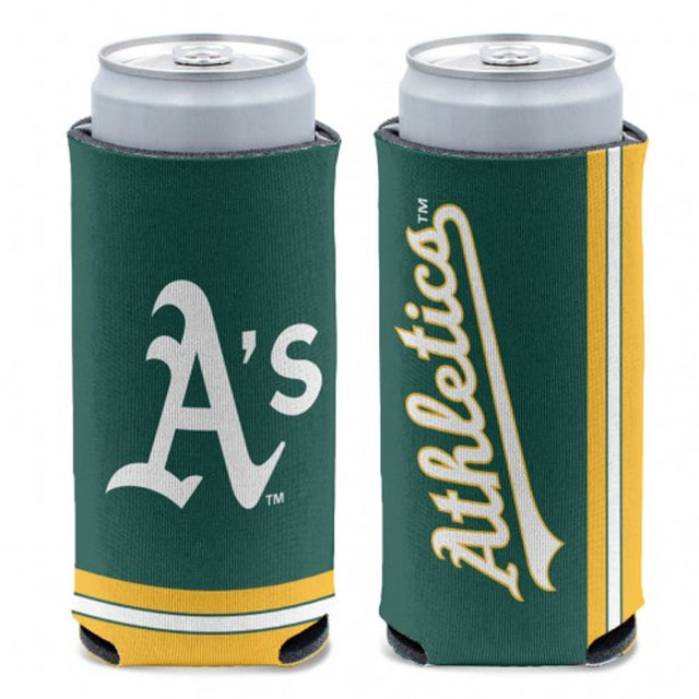 Enfriador de latas de Oakland Athletics con diseño de lata delgada