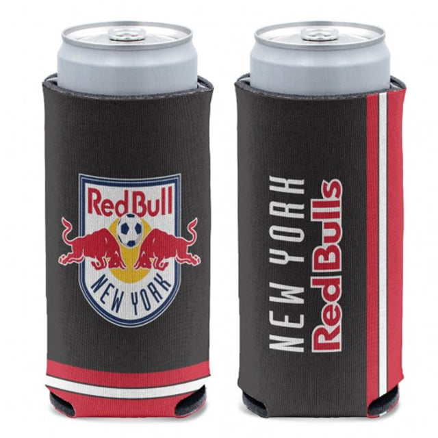 Enfriador de latas de los New York Red Bulls con diseño de lata delgada