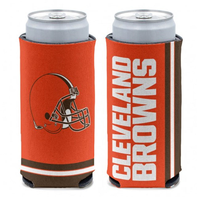 Enfriador de latas de los Cleveland Browns con diseño de lata delgada