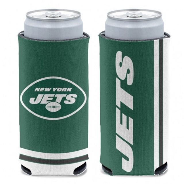 Enfriador de latas de los New York Jets con diseño de lata delgada