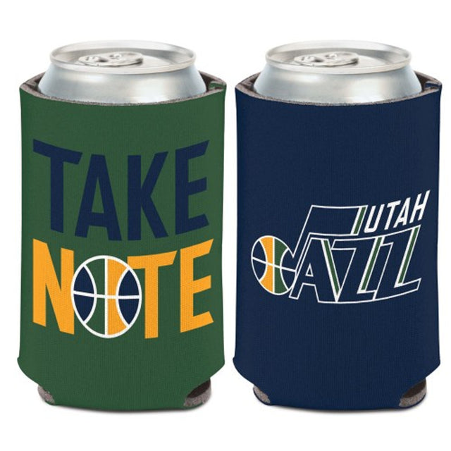 Enfriador de latas Utah Jazz con diseño de lata delgada