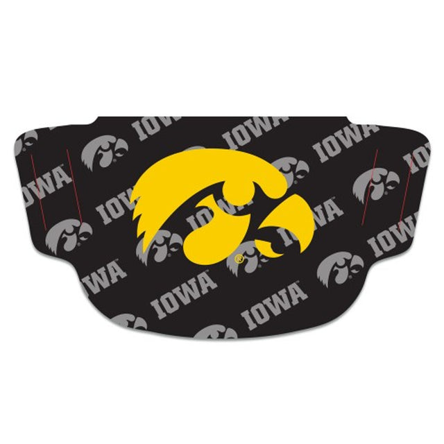 Máscara facial de Iowa Hawkeyes, equipo para fanáticos