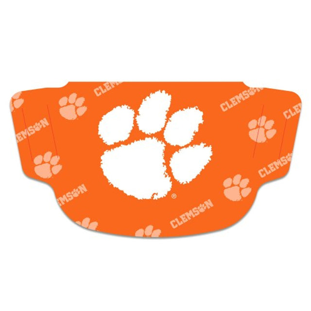 Mascarilla facial de los Clemson Tigers, equipo para fanáticos