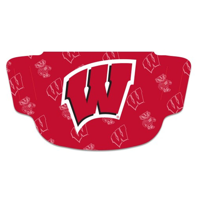 Máscara facial de Wisconsin Badgers, equipo para fanáticos