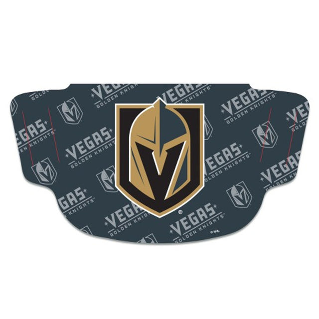 Máscara facial de los Vegas Golden Knights, accesorio para fanáticos