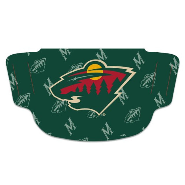 Máscara facial Minnesota Wild Equipo para fanáticos