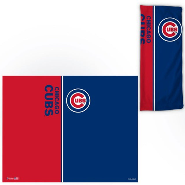 Cubrebocas con logo de los Chicago Cubs