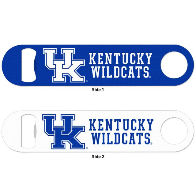 Abridor de botellas de metal de dos lados de Kentucky Wildcats