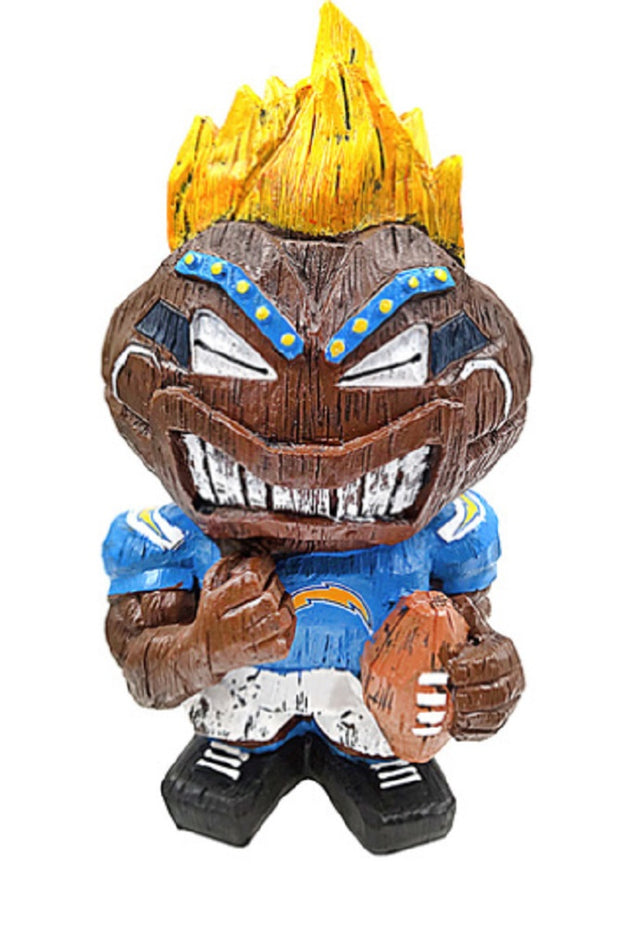 Personaje Tiki de 8" de Los Angeles Chargers