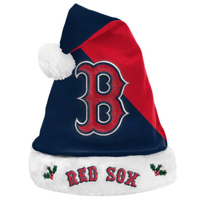 Gorro básico de Papá Noel de los Boston Red Sox 2020