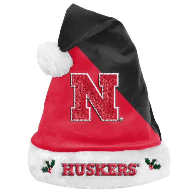 Gorro básico de Papá Noel de los Nebraska Cornhuskers 2020