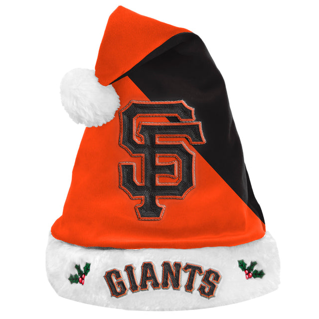 Gorro básico de Papá Noel de los Gigantes de San Francisco 2020