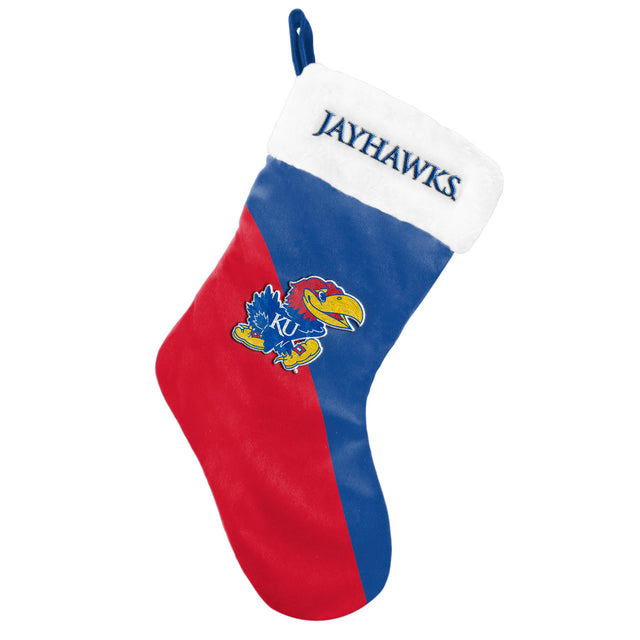 Medias navideñas básicas de los Kansas Jayhawks 2020