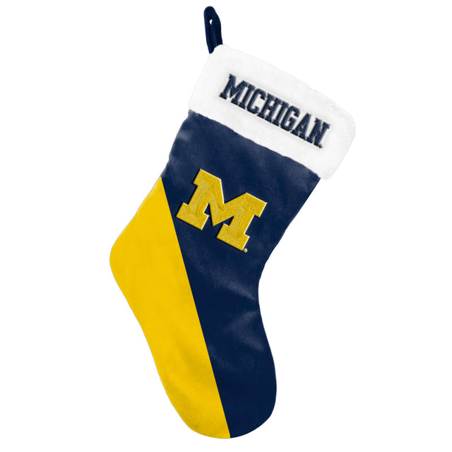 Michigan Wolverines Holiday Stocking Basic 2020