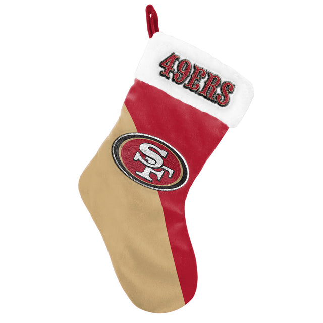 Medias navideñas básicas de los San Francisco 49ers 2020