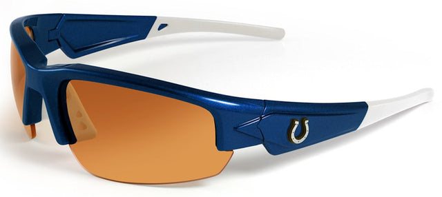 Gafas de sol de los Indianapolis Colts: Dynasty 2.0 azules con puntas blancas