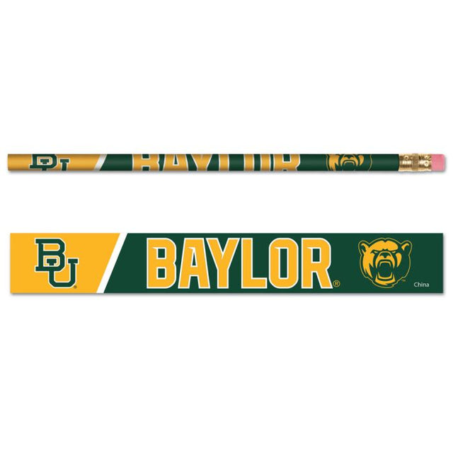 Paquete de 6 lápices de los Baylor Bears