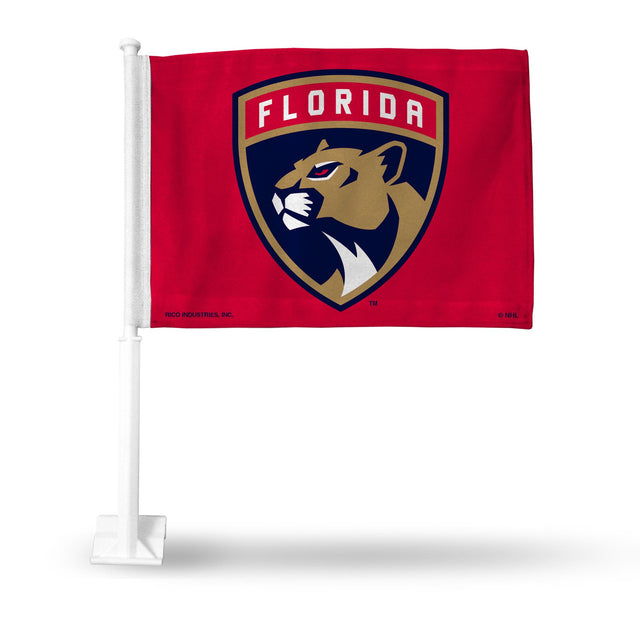 Auto con la bandera de los Florida Panthers