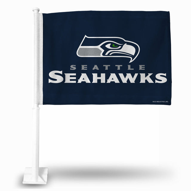 Bandera de los Seattle Seahawks para automóvil