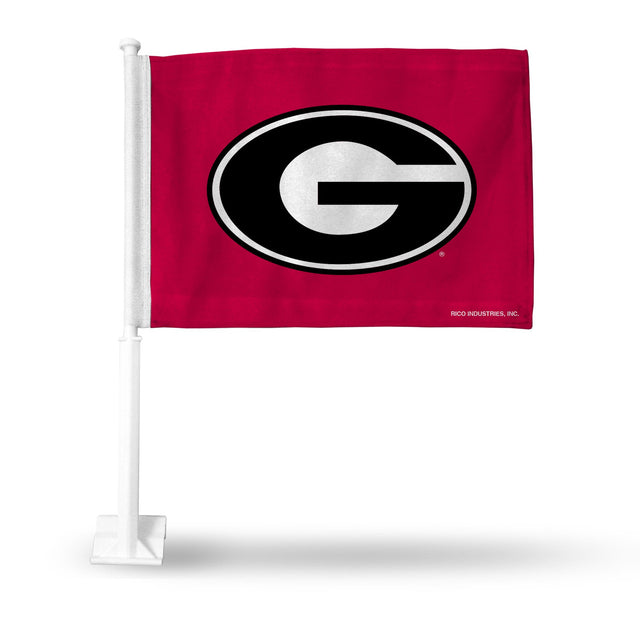 Georgia Bulldogs Flag Car