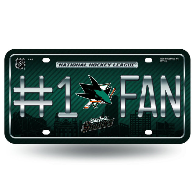 Matrícula de los San Jose Sharks: fanático número 1