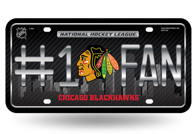 Matrícula de aficionado n.° 1 de los Chicago Blackhawks