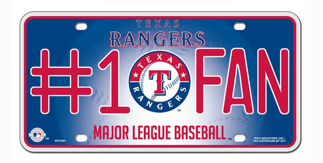 Matrícula de los Texas Rangers n.° 1 Fan