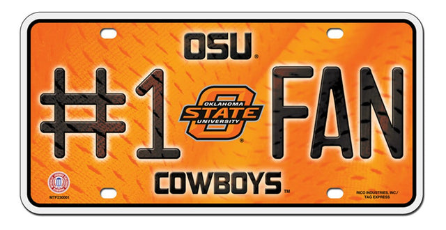 Matrícula de los Oklahoma State Cowboys n.° 1 para aficionados