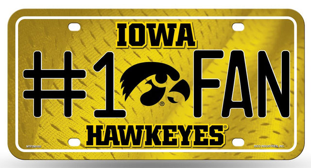 Matrícula de Iowa Hawkeyes n.° 1 para aficionados