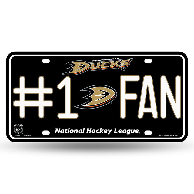 Matrícula de los Anaheim Ducks n.° 1 para aficionados