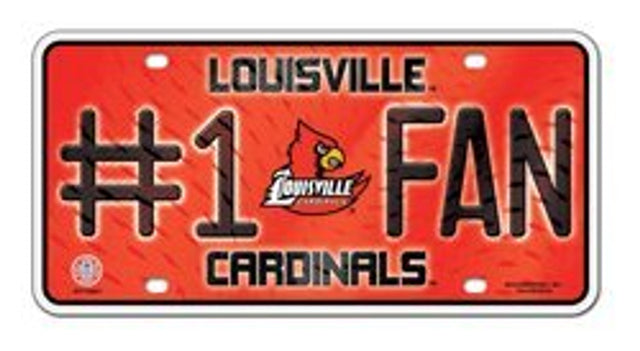 Matrícula de los Louisville Cardinals n.° 1 Fan