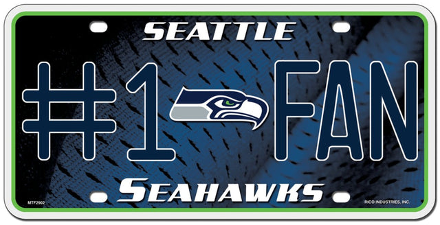 Matrícula de los Seattle Seahawks n.° 1 Fan