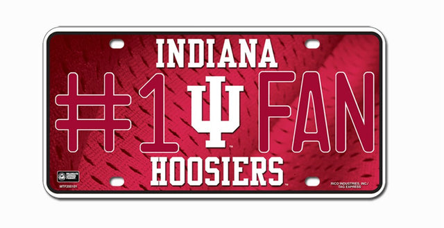 Matrícula de los Indiana Hoosiers n.° 1 Fan