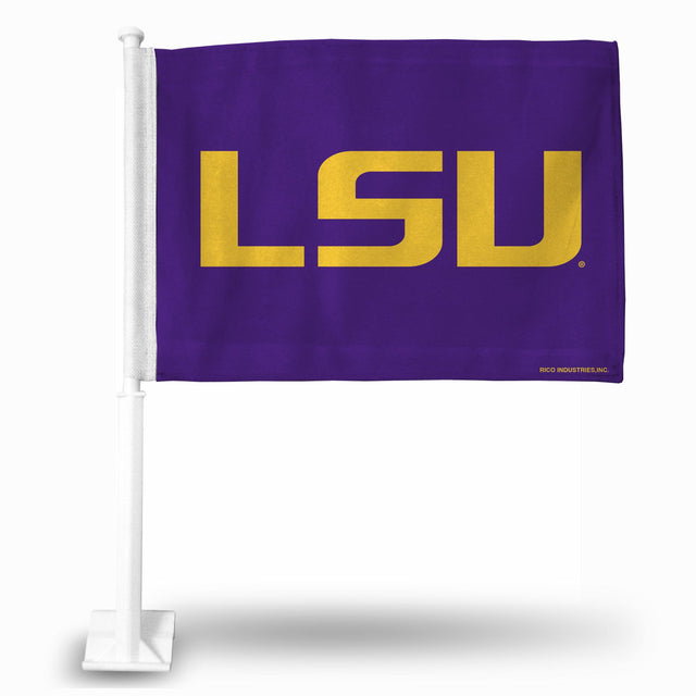 Coche con bandera de los Tigres de LSU