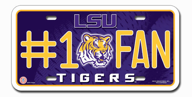 Matrícula de aficionado n.° 1 de los Tigres de LSU