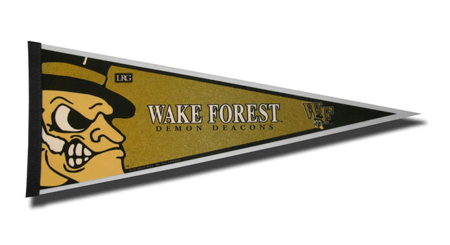 Banderín de los Demon Deacons de Wake Forest, 12 x 30, en cartulina de Rico