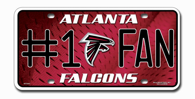 Matrícula de los Atlanta Falcons n.° 1 para aficionados